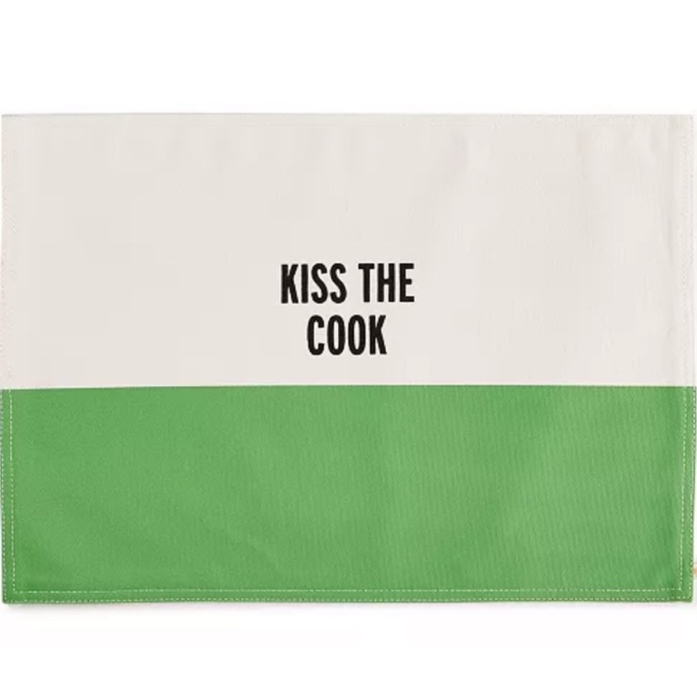 Kate Spade KKISS THE COOK Placemats, Set of 4